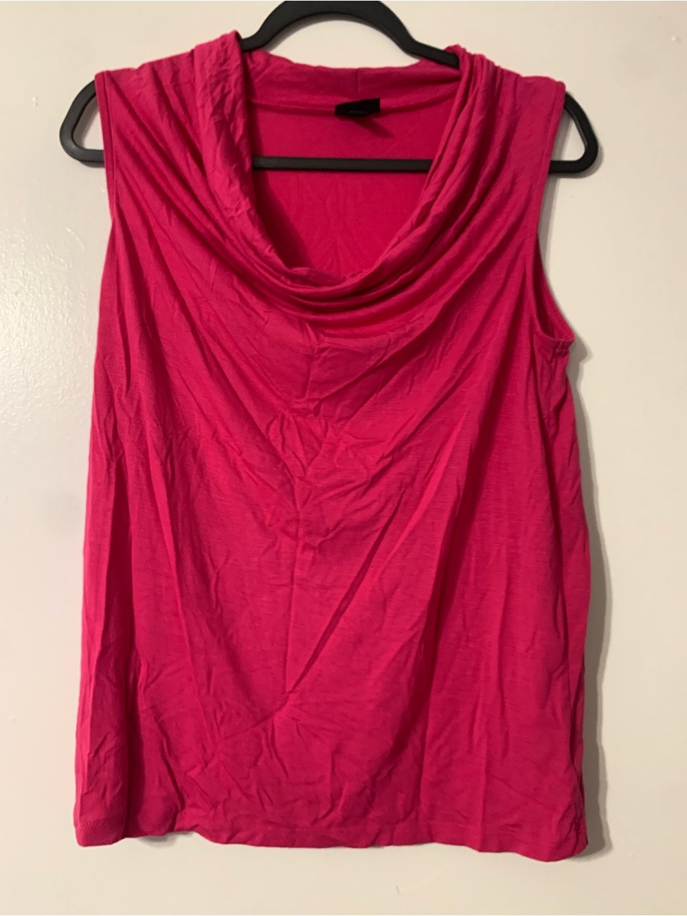 torrid Bright Pink Sleeveless Cowl Neck Camisole